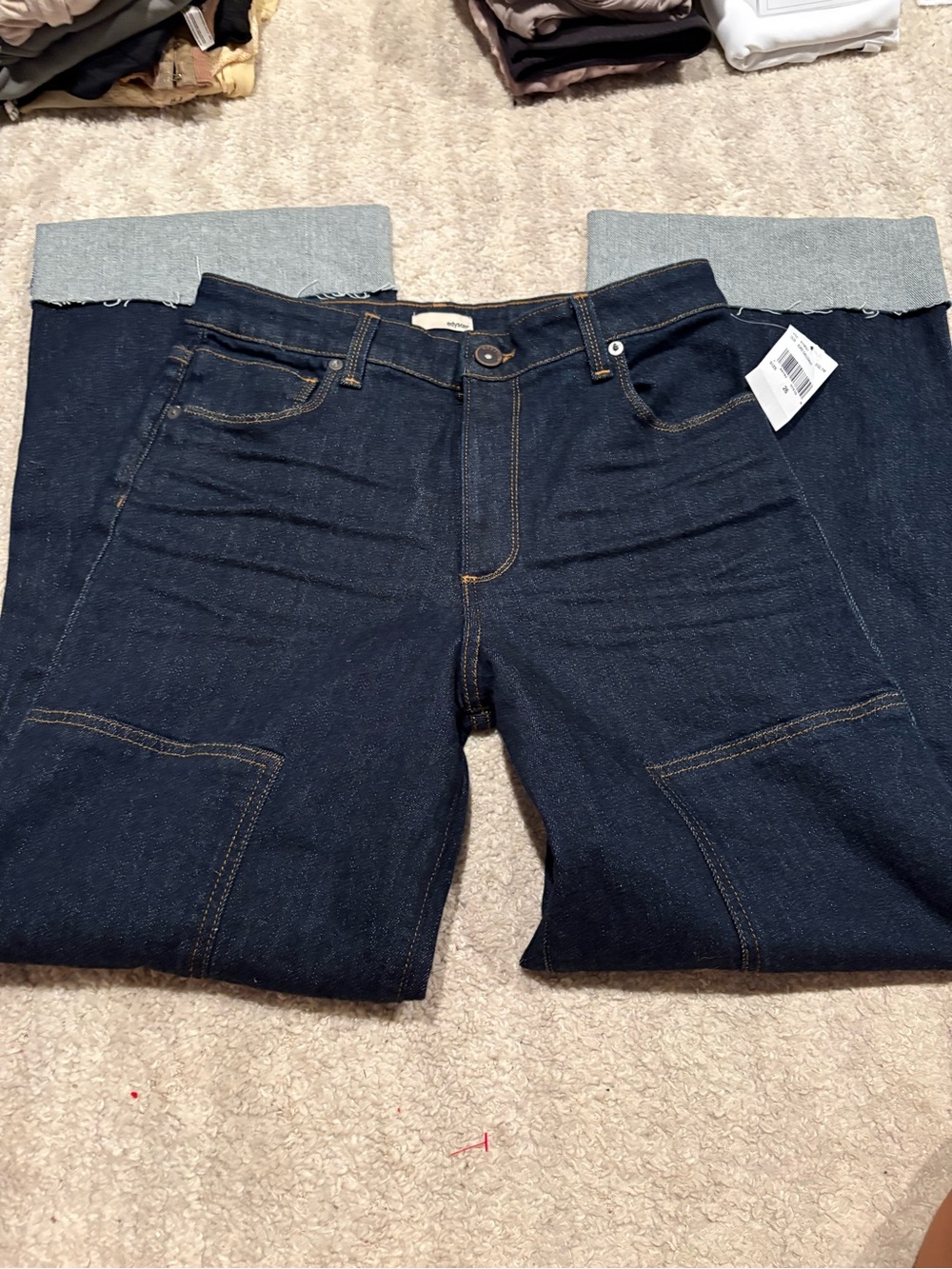 NWT Edyson Francis wide leg jeans - Picture 2 of 6